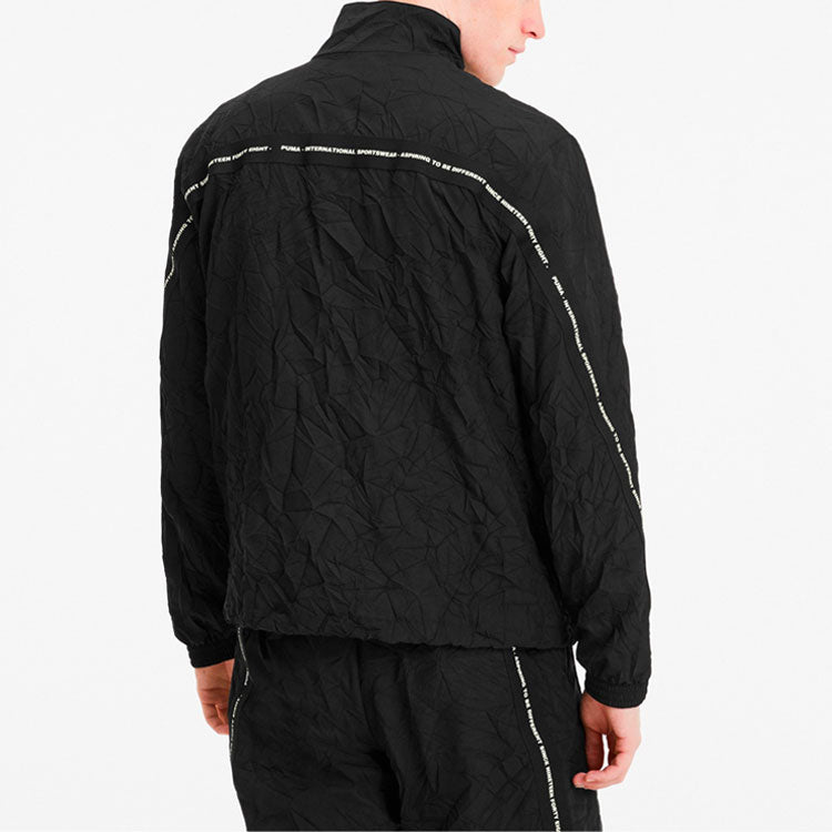 PUMA Select Avenir Track Jacket 'Black White' 597367-01