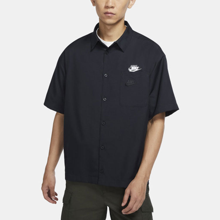 Nike limited Athleisure Casual Sports Short Sleeve Breathable Shirt Black DM7925-010