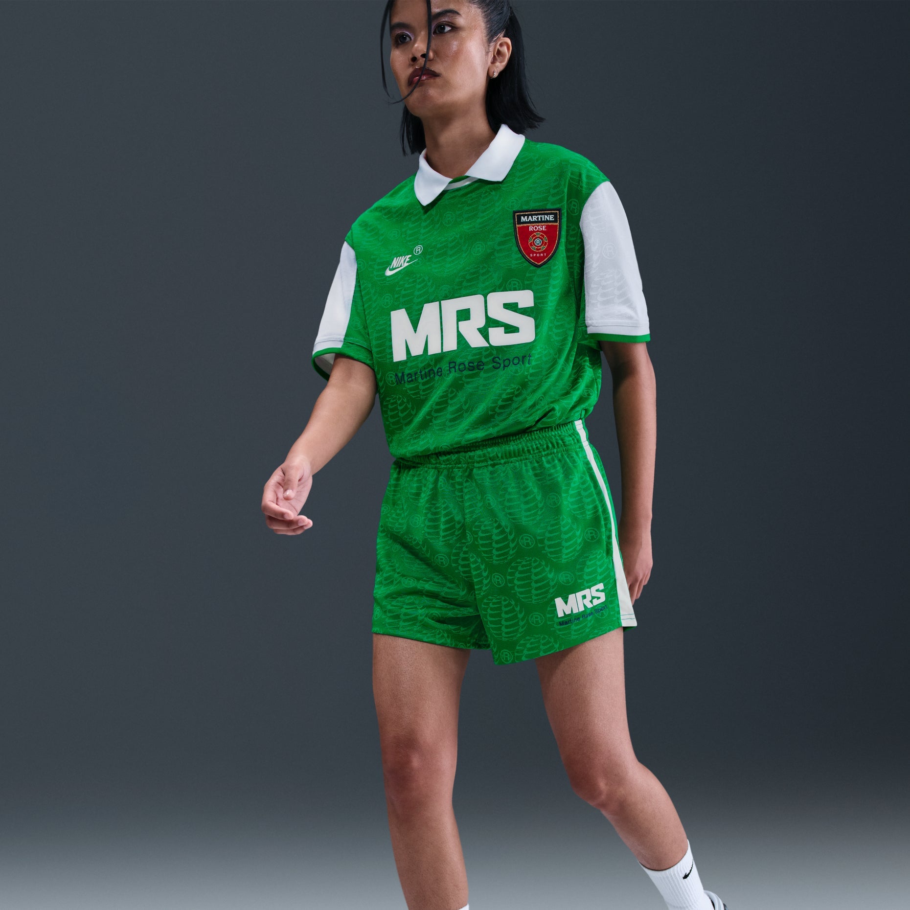 Nike x Martine Rose Football Shorts 'Green' HM9025-310