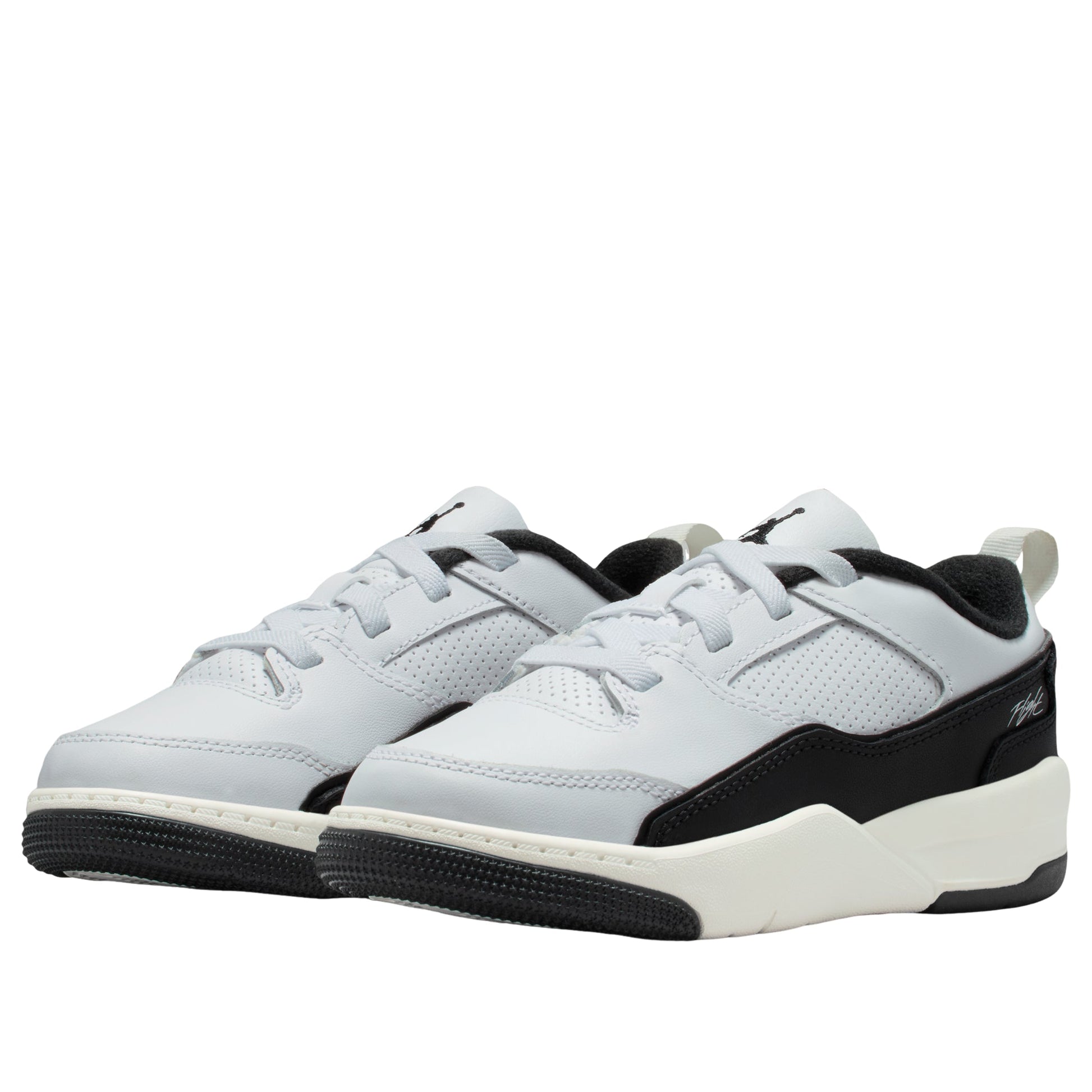(PS) Air Jordan Flight Court 'White Black' HF3332-112