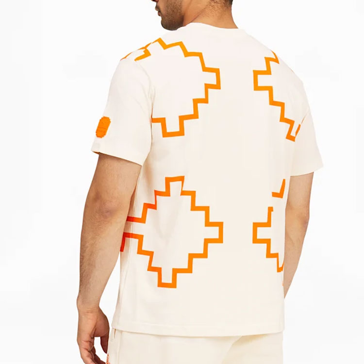 Men's PUMA x PRONOUNCE Elevated Tee Crossover Geometry Pattern Athleisure Casual Sports Short Sleeve Creamy White 532145-93