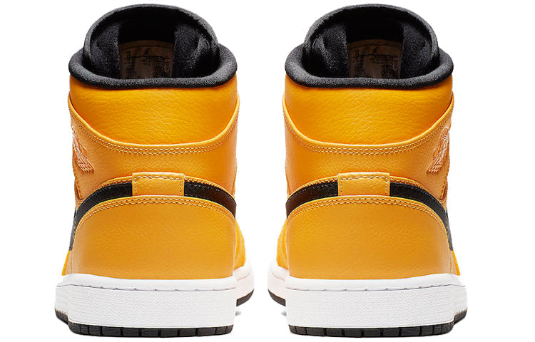 Air Jordan 1 Mid 'University Gold Black' 554724-700