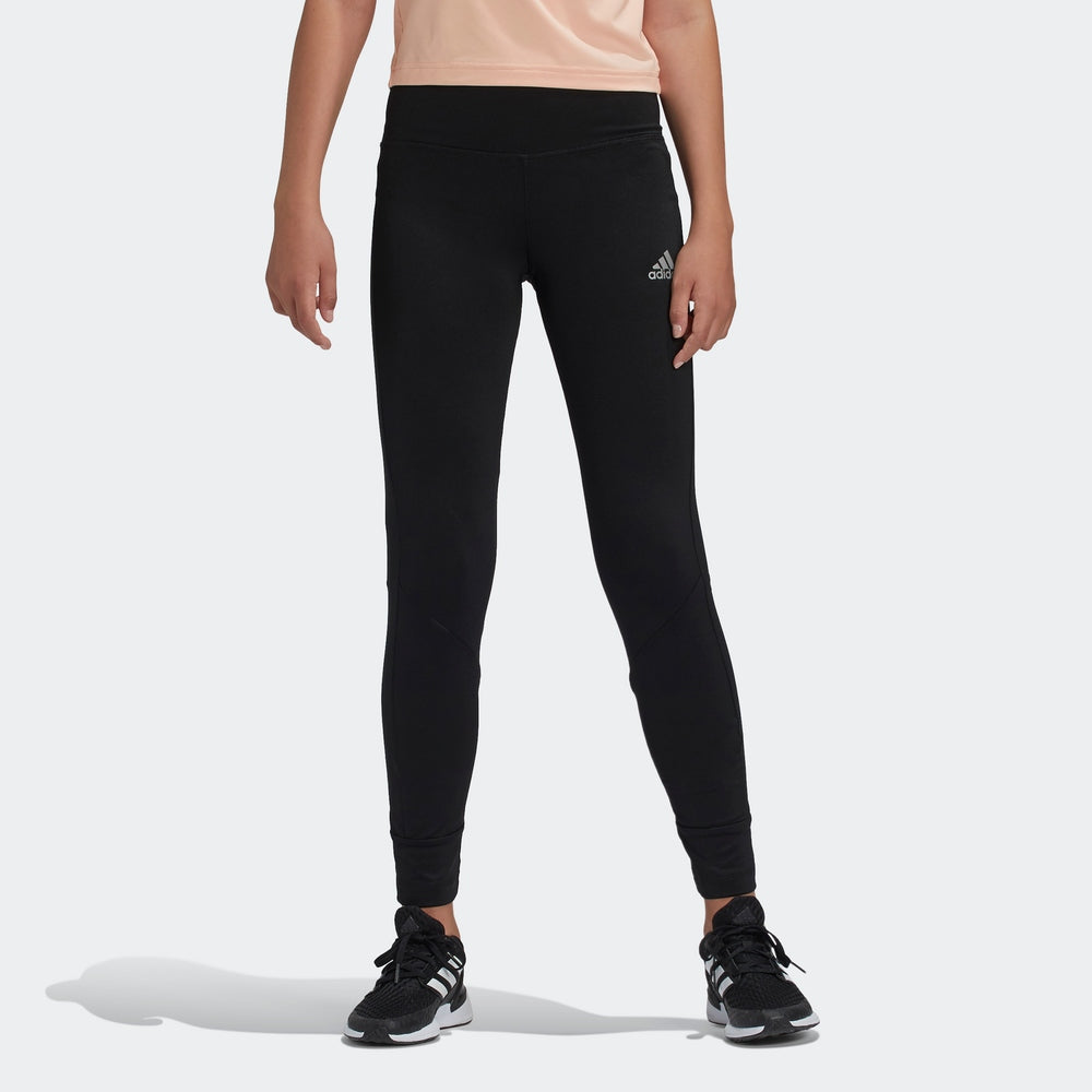 (WMNS) adidas Training Run Tight Asia Sizing 'Black' ED6282