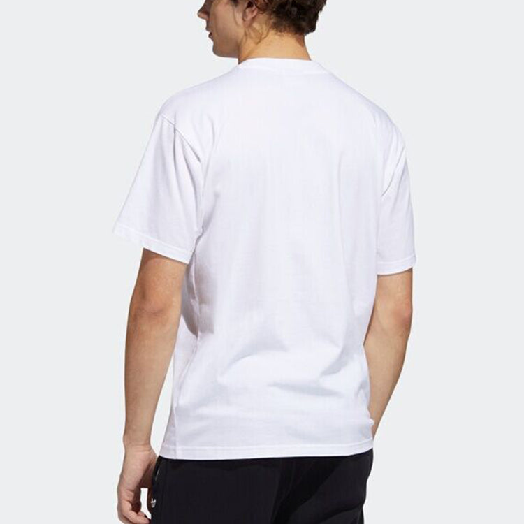 adidas originals Graphic Shmoo Round Neck Short Sleeve White GD3107