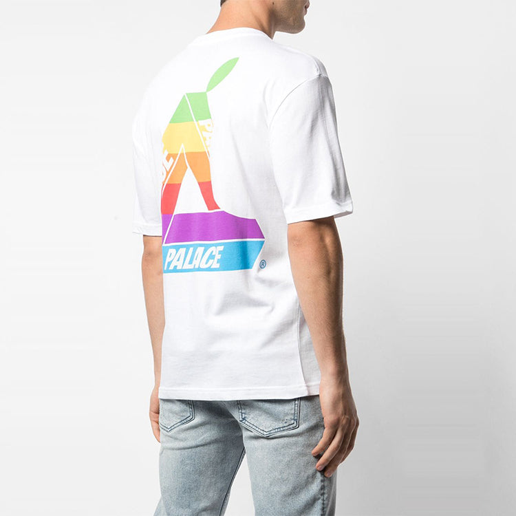 PALACE Jobsworth Creative Apple Printing Short Sleeve Unisex White P16TS046