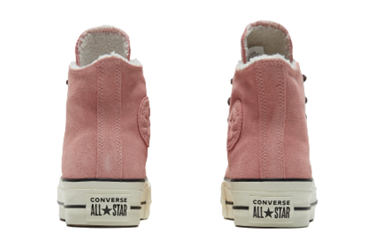 (WMNS) Converse Sherpa Chuck Taylor All Star Platform High Top 'Pink Blue' 566566C
