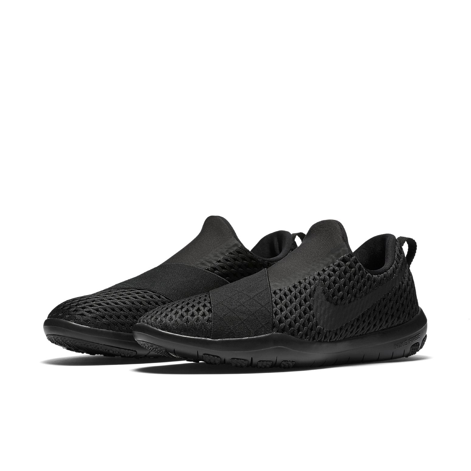 (WMNS) Nike Free Train Connect Sneakers Black 843966-002