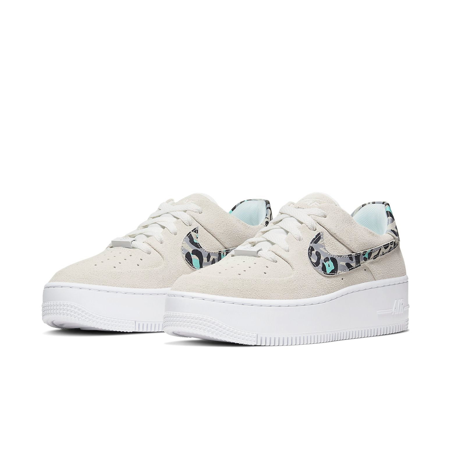 (WMNS) Nike Air Force 1 Sage Low 'Team Gold Leopard' CQ7511-071