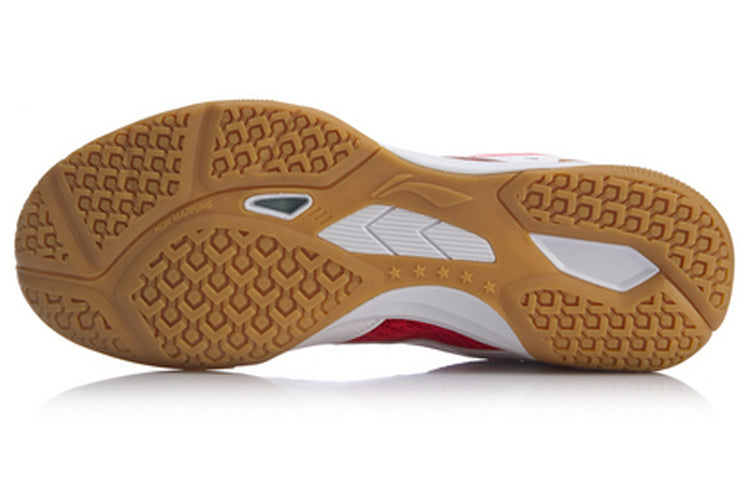 Li-Ning Ma Long Signature Table Tennis Shoes 'Red White' APTP001-2