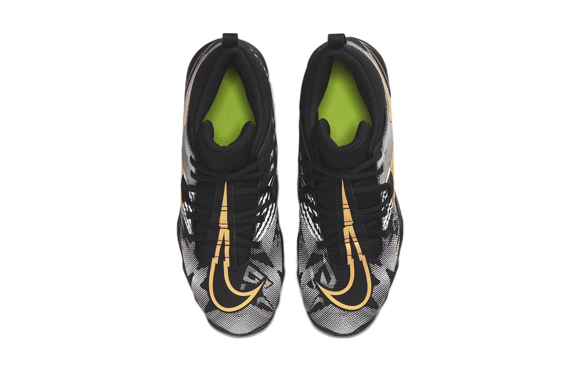 (GS) Nike Alpha Menace 3 Shark RW 'Black Gold' CV0585-071