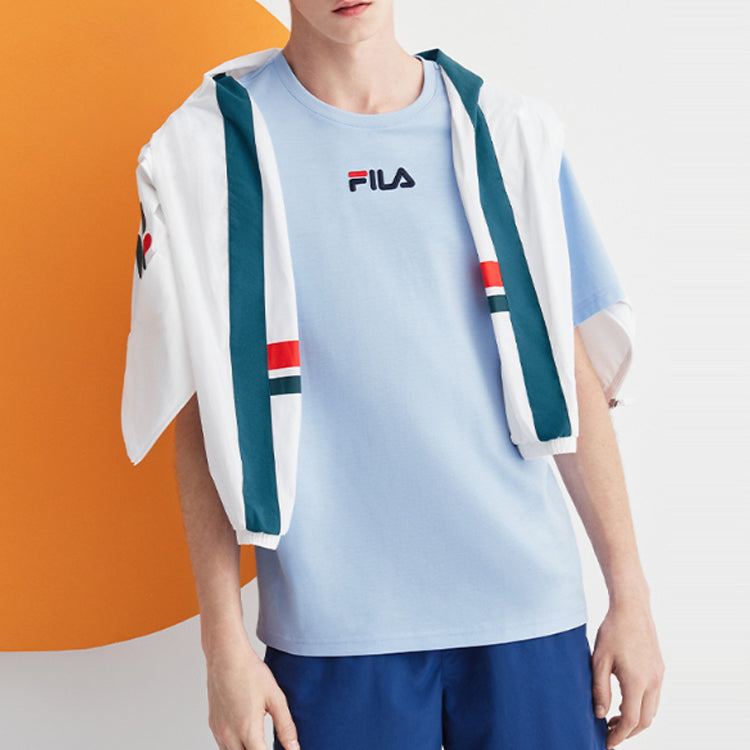 FILA Round Neck Casual Sports Short Sleeve Blue F11M028146F-LB