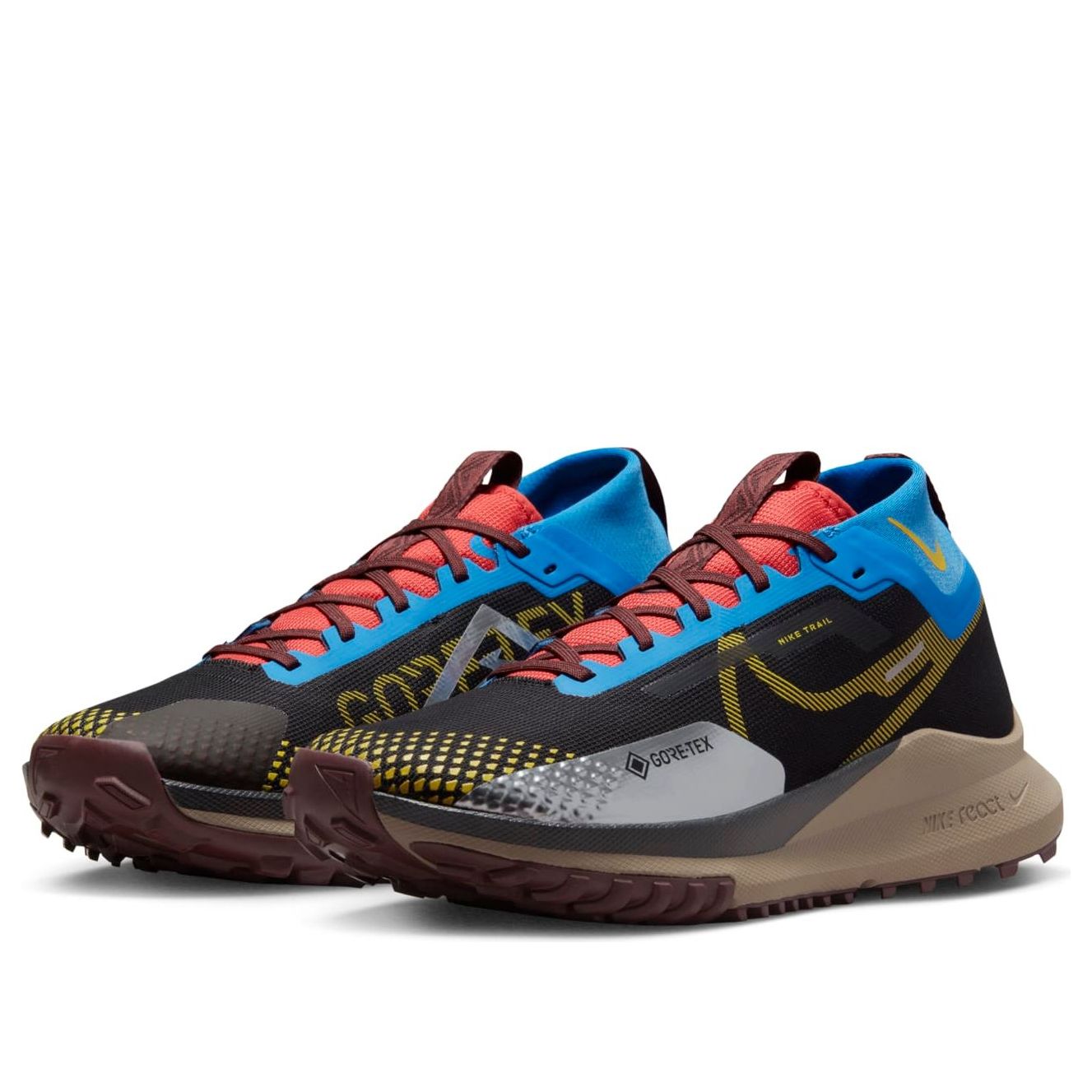Nike React Pegasus Trail 4 GTX 'Black Vivid Sulfur' DJ7926-003