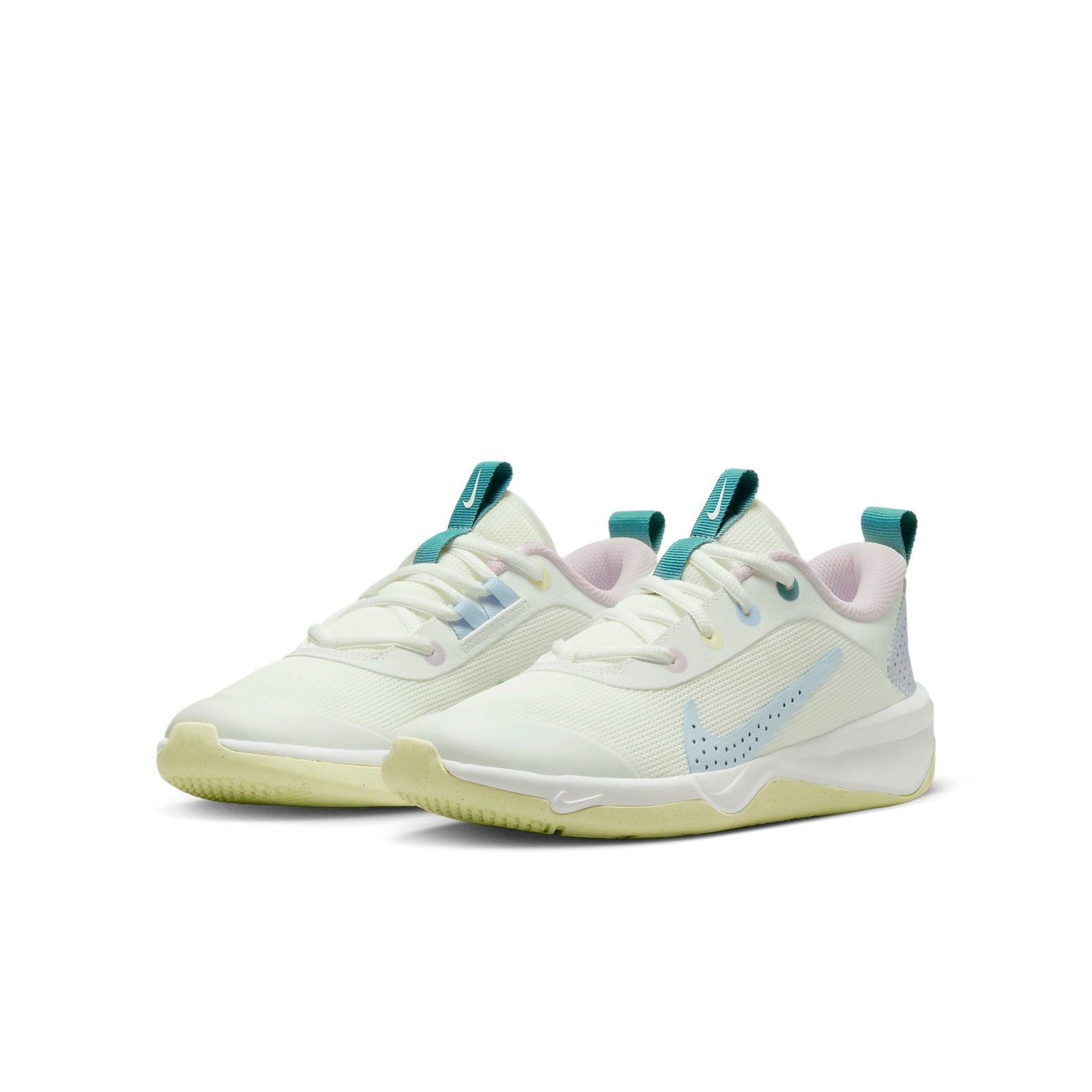 (GS) Nike Omni Multi-Court 'Citron Tint Cobalt Bliss' DM9027-101