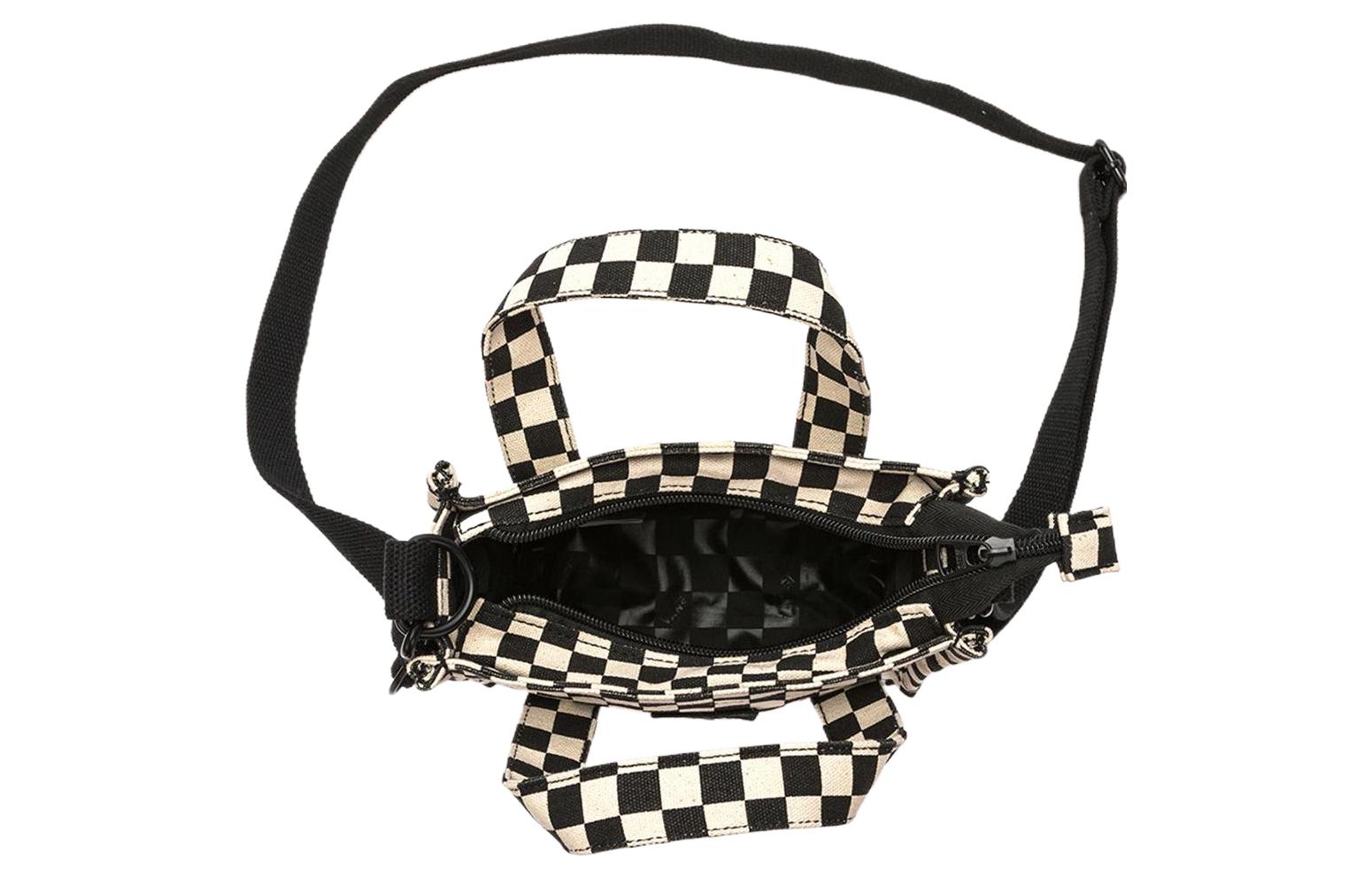 (WMNS) Vans Blank Canvas Crossbody Bag 'Black White Checkerboard' VN00033J56M