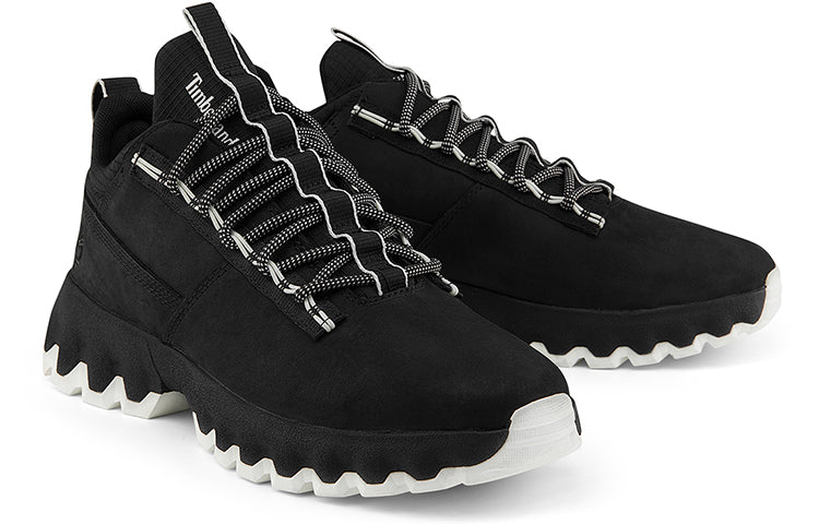Timberland Greenstride Edge Low Sneakers 'Black Nubuck' A2KSFW