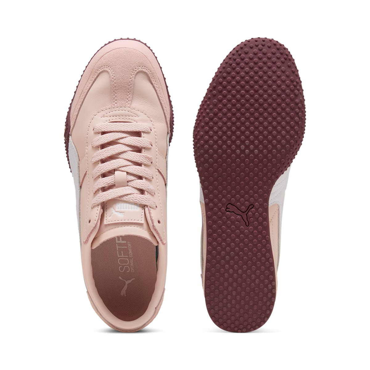(WMNS) PUMA Bella UT Leather 'Sakura Pink' 402186-04