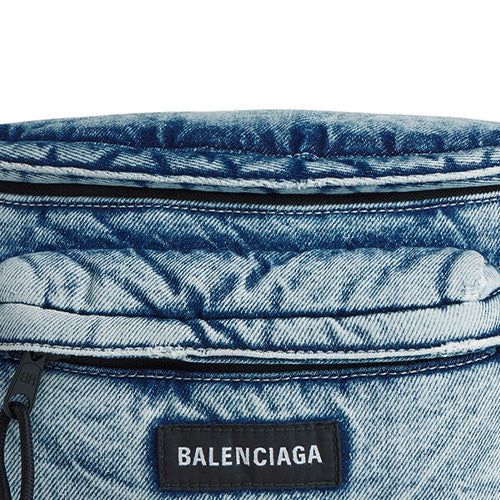 Balenciaga Explorer Beltpack Denim 'Faded Blue' 7558032AAHB4652