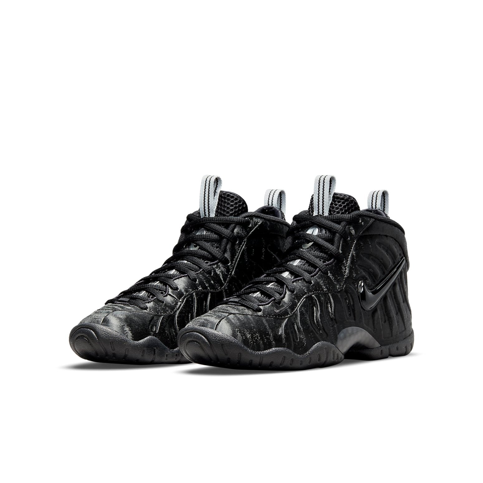 (GS) Nike Little Posite Pro 'Black Cat' 644792-014