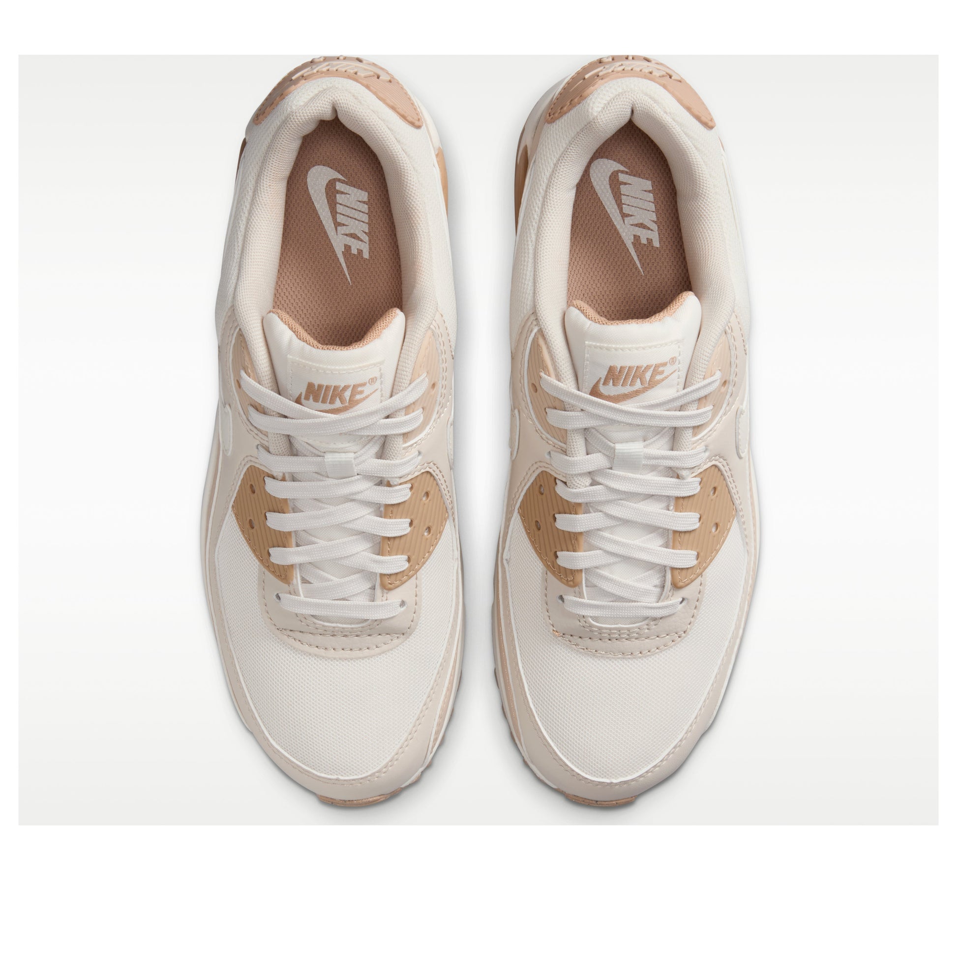 (WMNS) Nike Air Max 90 'Phantom Light Orewood Brown' DH8010-004