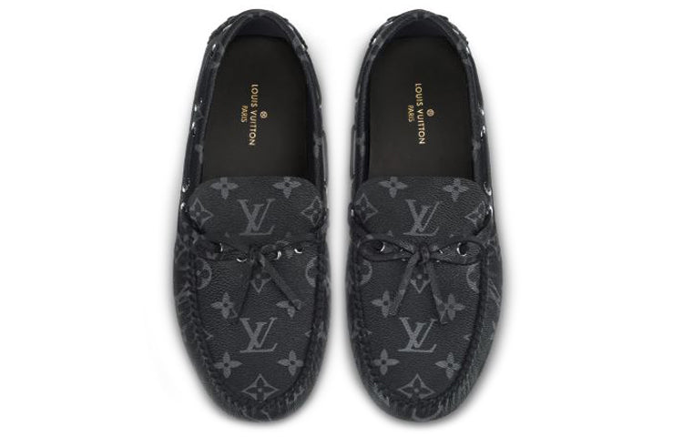 LOUIS VUITTON Arizona Moccasin Loafers 'Black' 1A441H