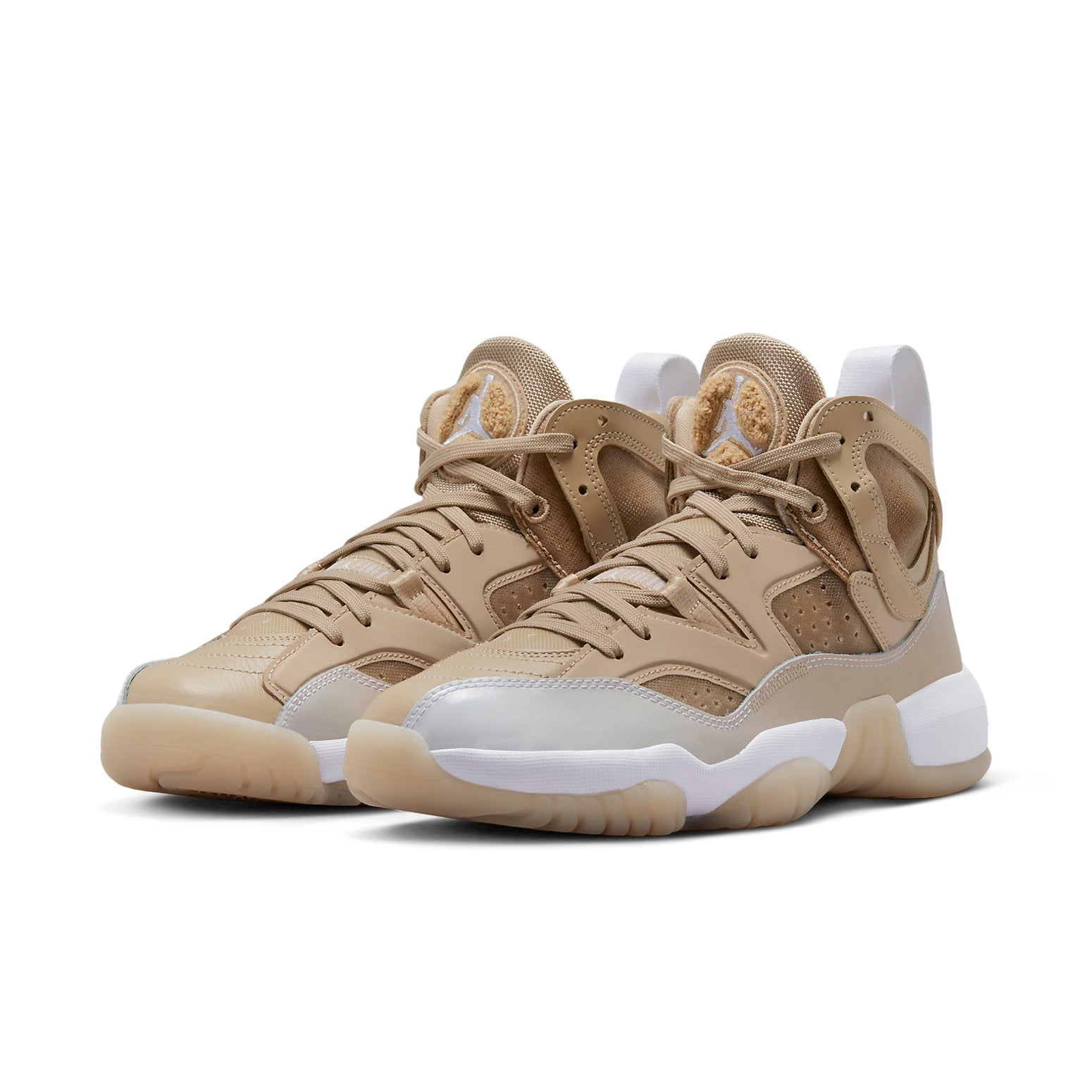 (WMNS) Air Jordan Jumpman Two Trey 'Desert White' DR9631-201