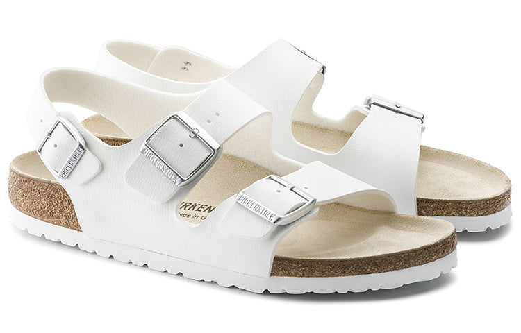 Birkenstock Milano Series Sandals White Version Unisex 34733