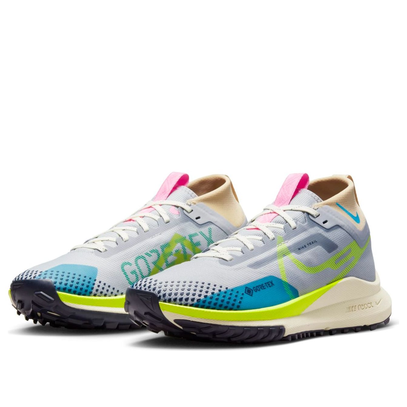 (WMNS) Nike React Pegasus Trail 4 GTX 'Grey' DJ7929-002