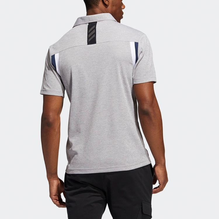 adidas Golf Sports Short Sleeve POLO Gray GD9057