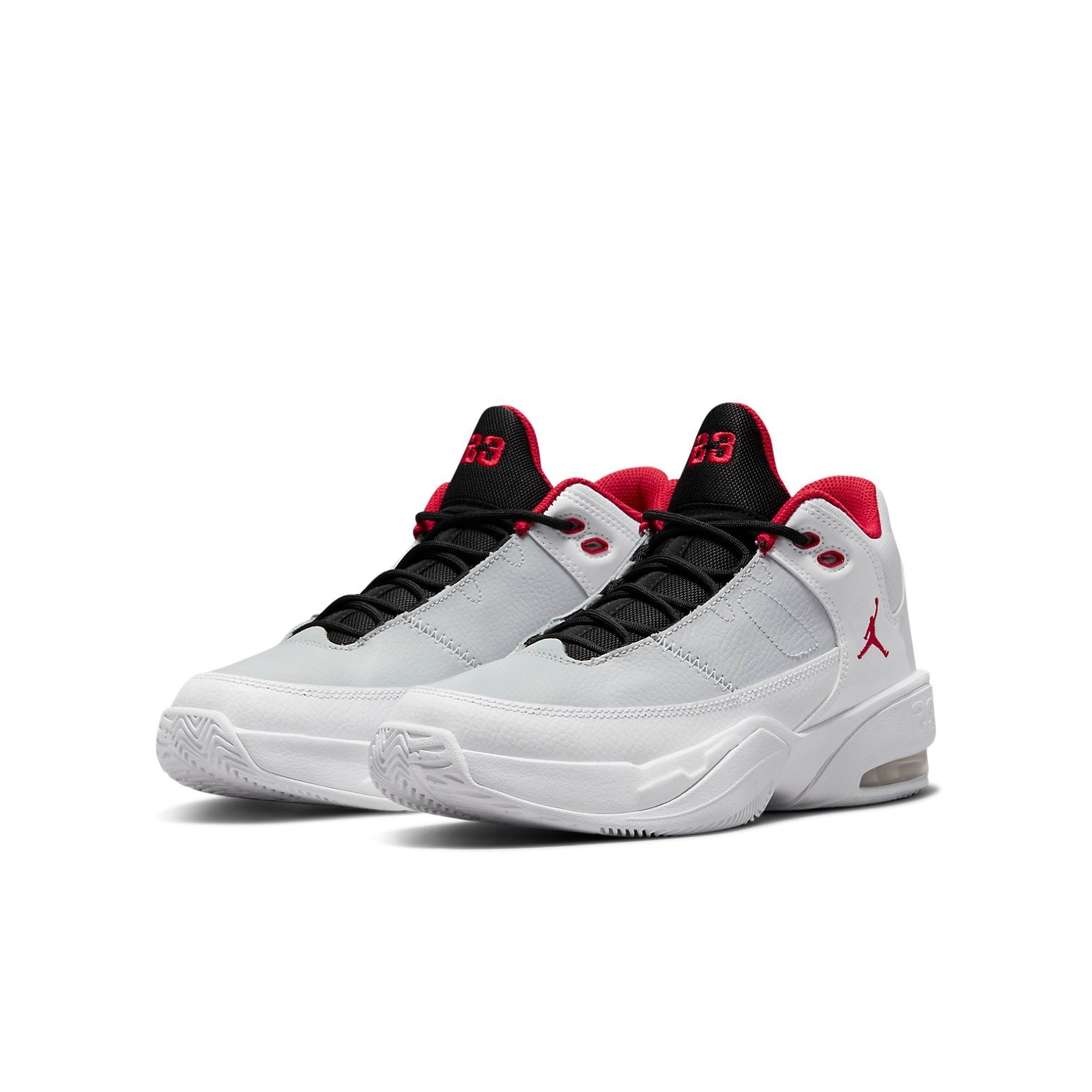 (GS) Air Jordan Max Aura 3 'White University Red' DA8021-105