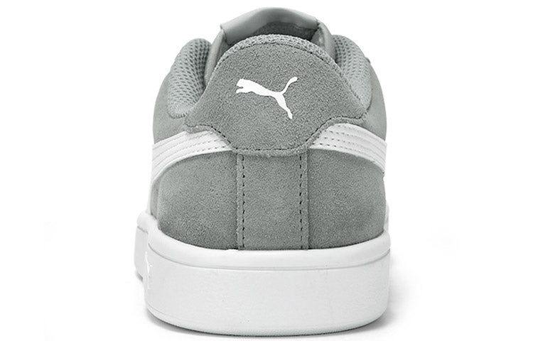 (GS) PUMA Smash v2 Sd Jr Grey/White 365176-21