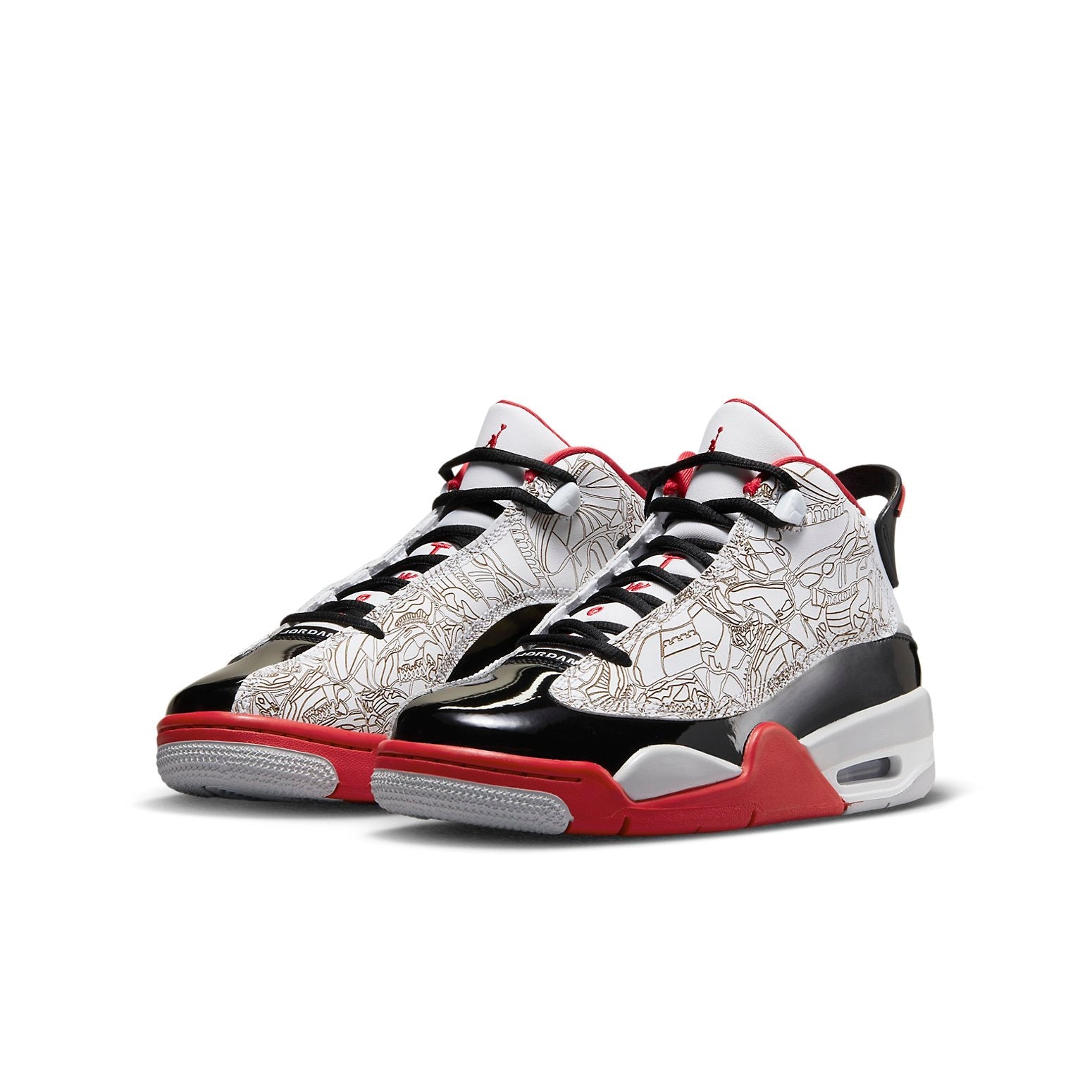 (GS) Air Jordan Dub Zero 'Varsity Red 2022' DV1360-160