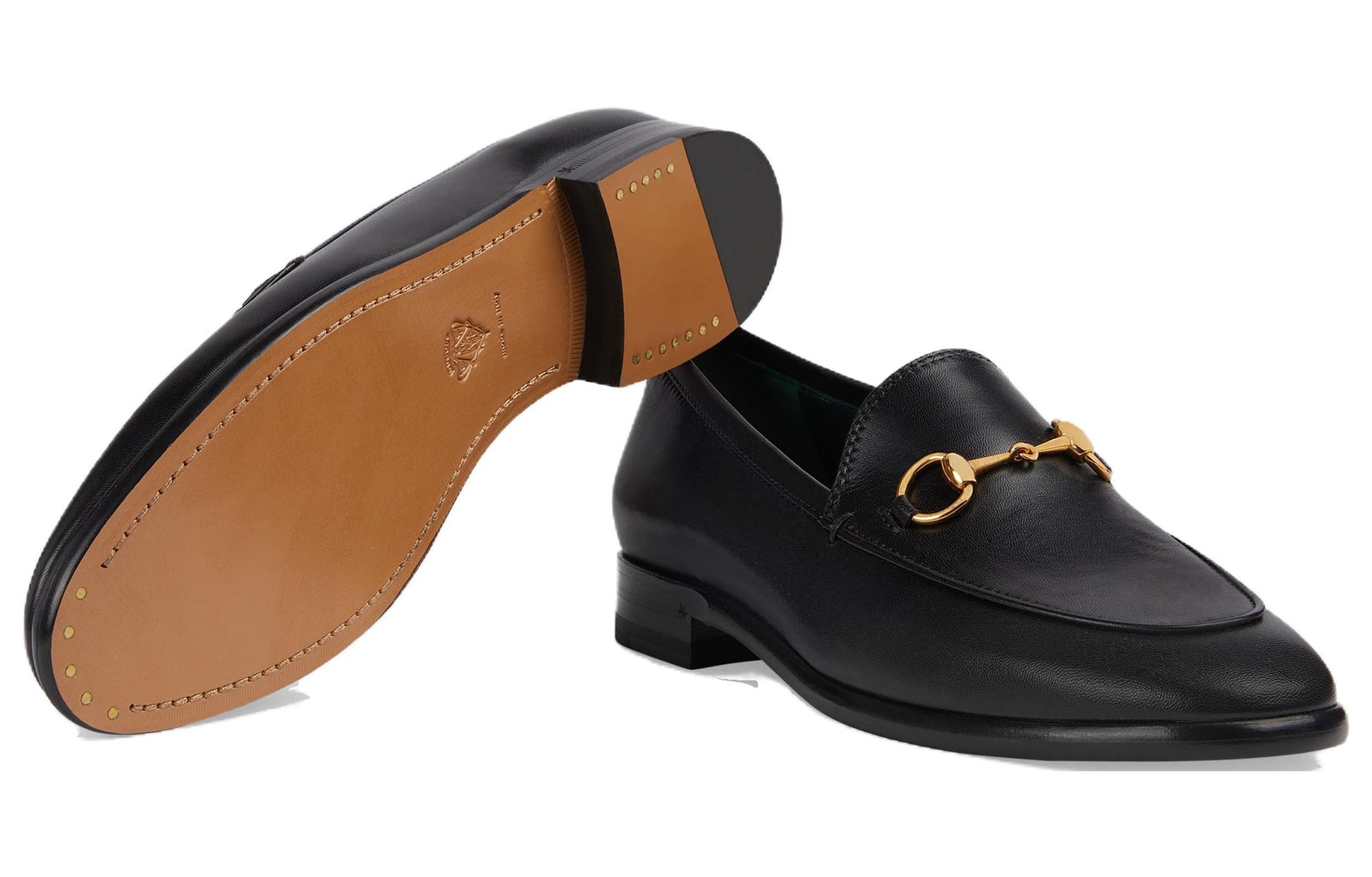 (WMNS) Gucci Jordaan Loafers 'Black' 759917-AACE9-1000