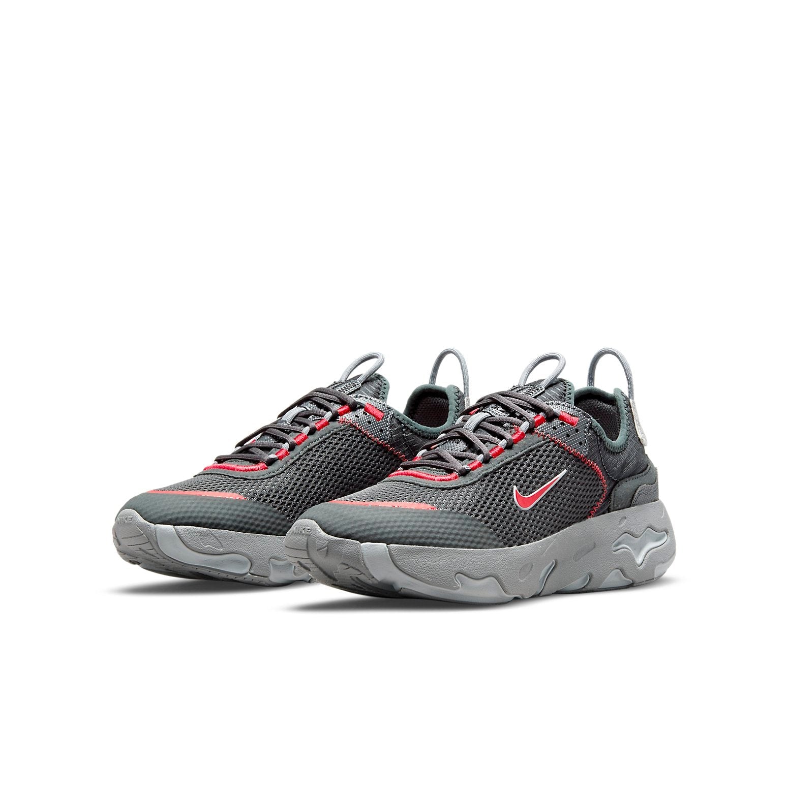(GS) Nike React Live Gray/Red CW1622-005
