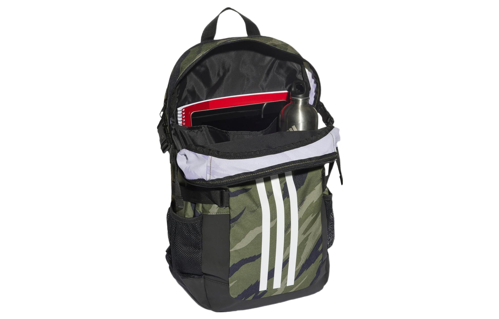 adidas POWER VI G Sports Gym Camouflage Printing Backpack Military Green HB1326