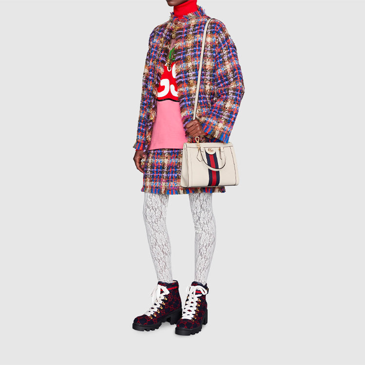 (WMNS) Gucci GG apple print Apple Printing Female Pink 580762-XJB7U-5412