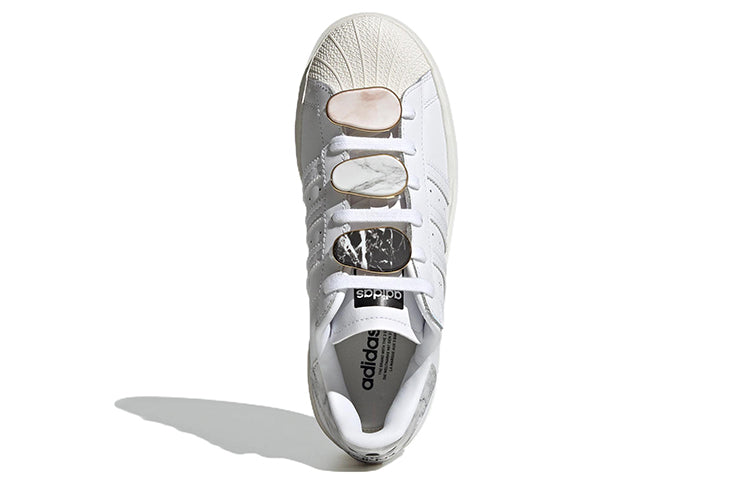 (WMNS) adidas Originals Superstar Bonega 'White Gold Metallic' GY1485