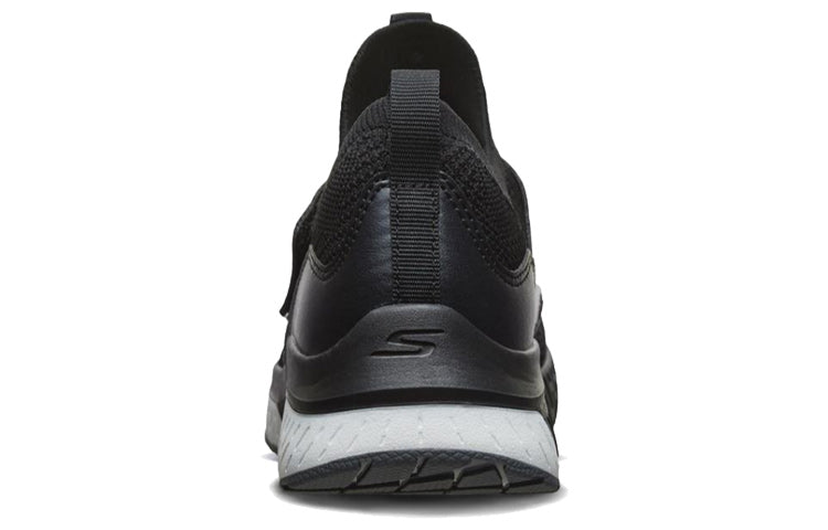 (WMNS) Skechers Go Steady Black/White 16026-BKW