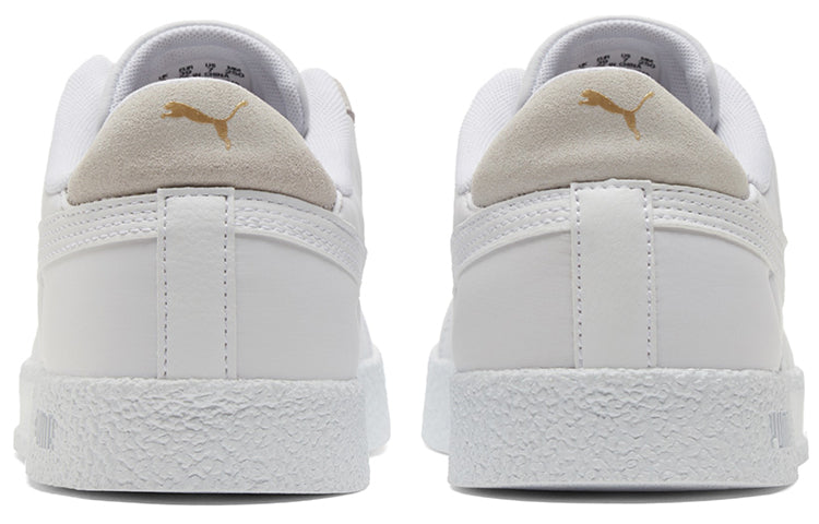 PUMA Club Nylon Casual Skateboarding Shoes Unisex White 384822-01