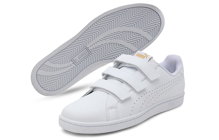 PUMA Smash Velcro White Unisex 363723-04