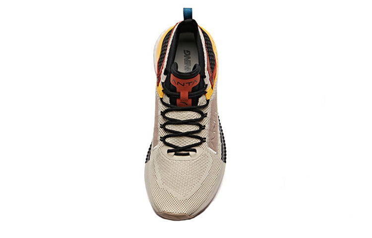 ANTA Running Series Sneakers Mid 'Beige Black Brown' 11915553-4