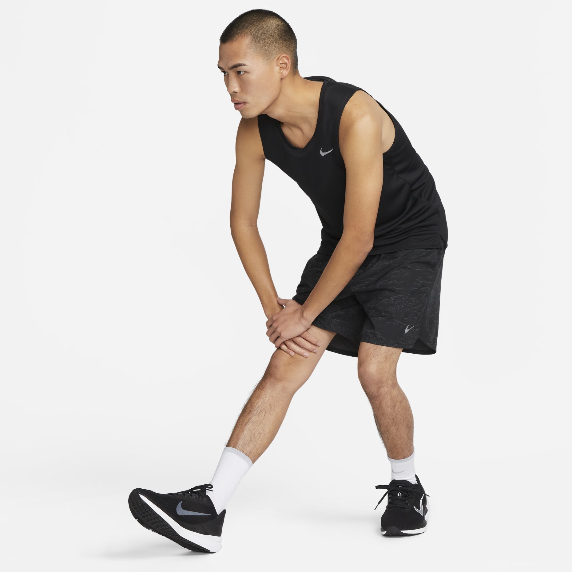 Nike Dri-FIT Miler Running Tank 'Black' DV9322-010