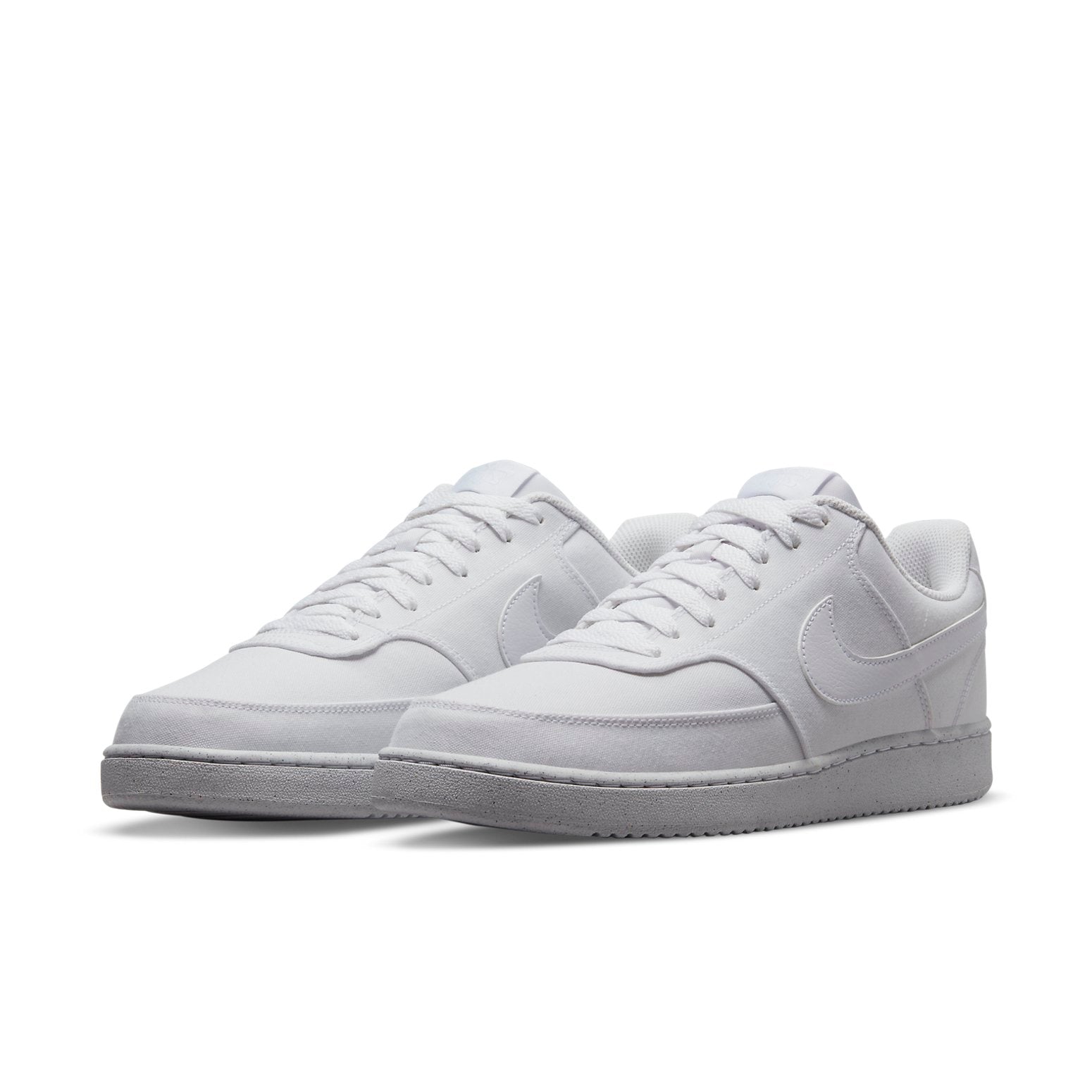 Nike Court Vision Low Canvas Next Nature 'Triple White' DJ6260-100