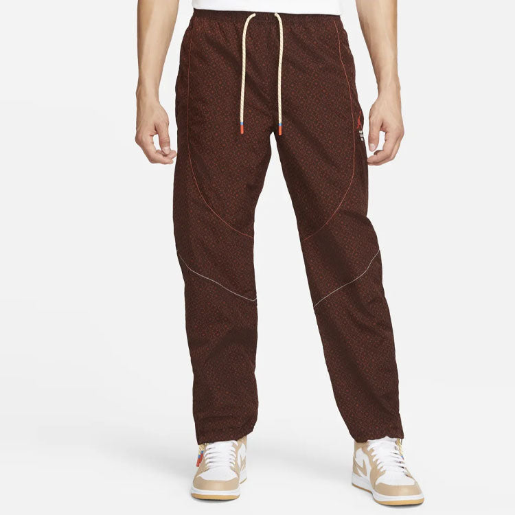 Air Jordan x Maison Chateau Rouge Crossover Woven Lacing Sports Pants US Edition Light Yellow DN3658-226