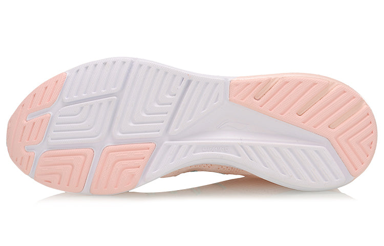 (WMNS) Li-Ning Running Shoes 'Pink White' ARHP156-4