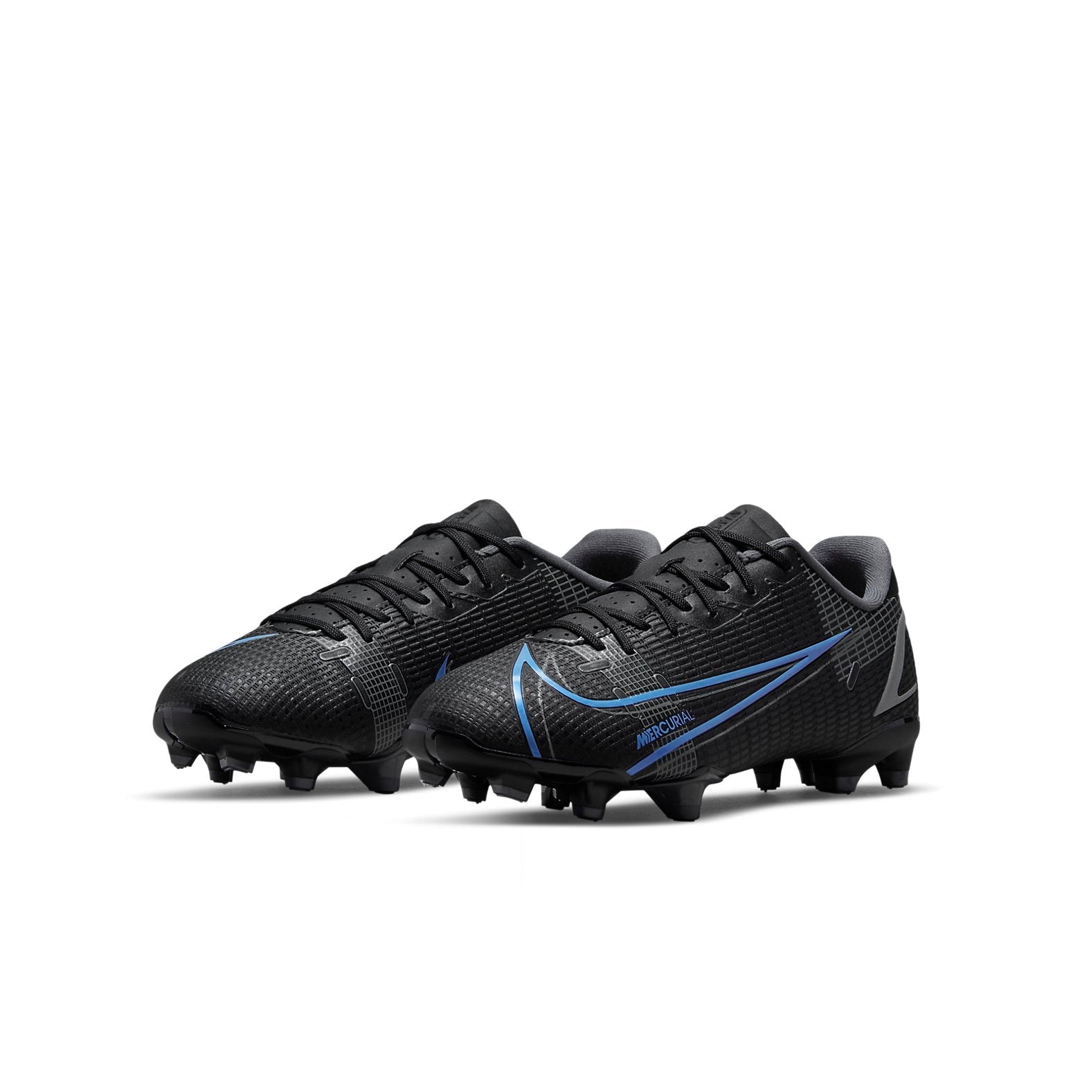 (GS) Nike Mercurial Vapor 14 Academy FG MG 'Black Photo Blue' CV0811-004