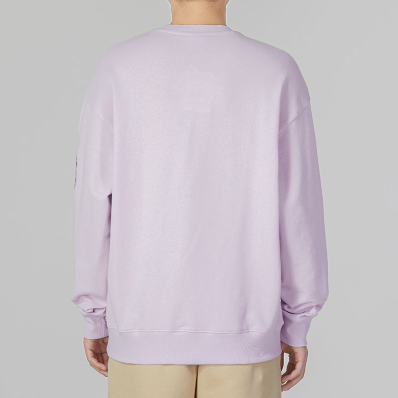 PUMA Team Badge Crew Sweater 'Purple' 677379-17
