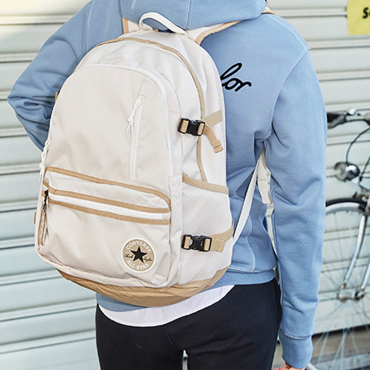 Converse Straight Edge Premium Backpack 'Beige' 10023003-A02