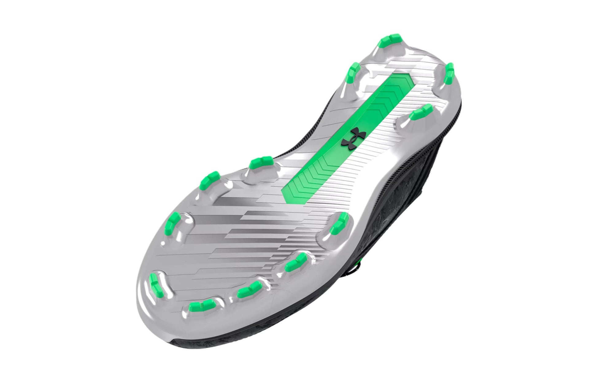 (GS) Under Armour Harper 8 TPU 'Black Green' 3026595-001