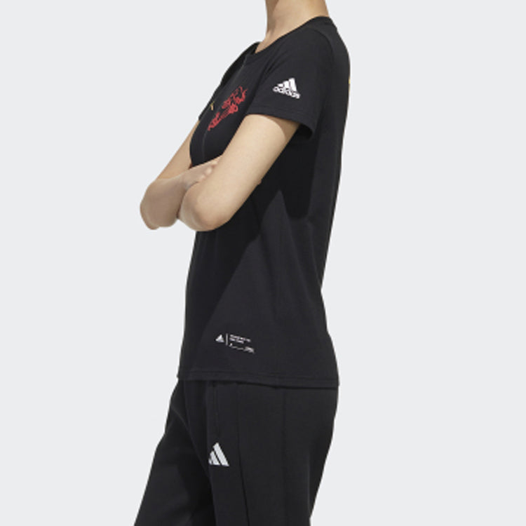 (WMNS) adidas KC CHINA LS Short Sleeve Black FT2893