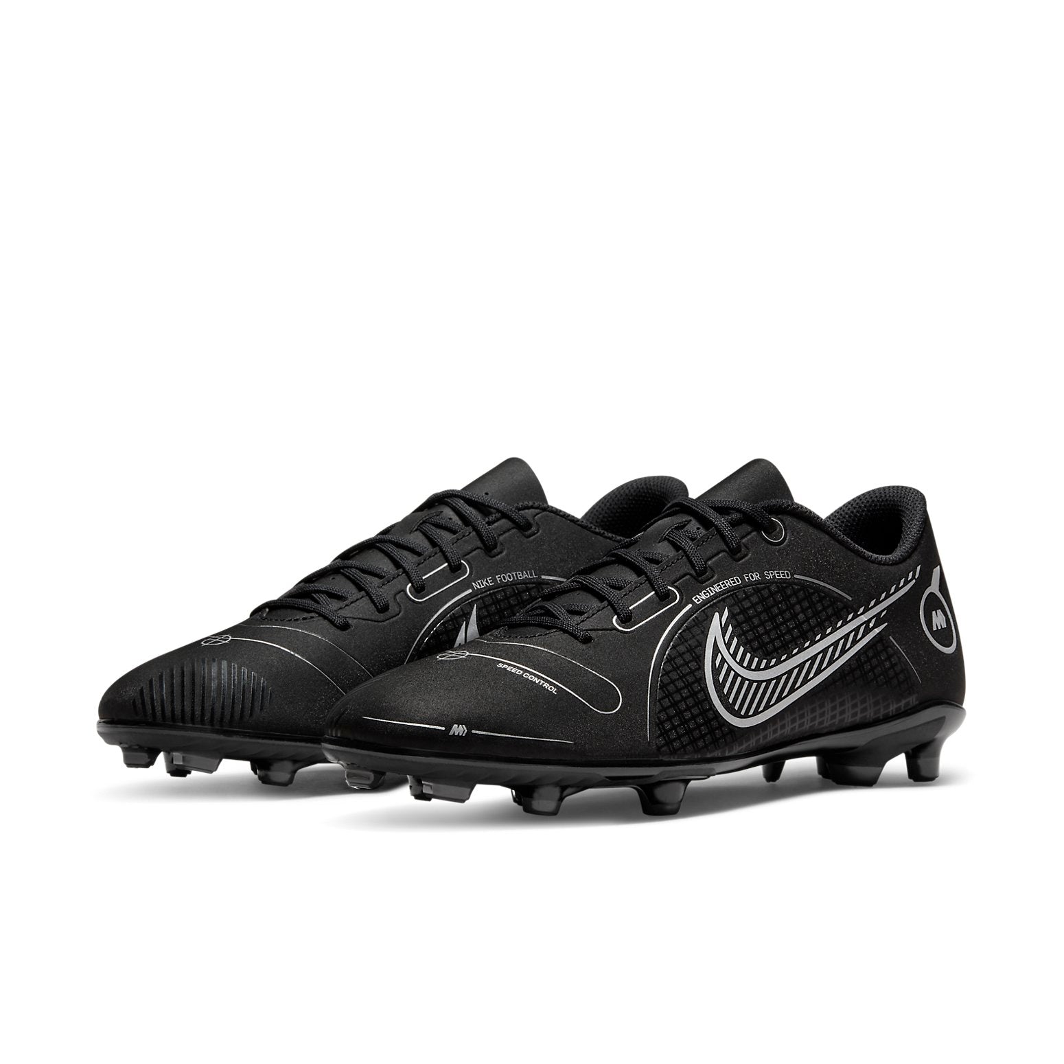 Nike Mercurial Vapor 14 Club MG 'Black Metallic Silver' DJ2903-007
